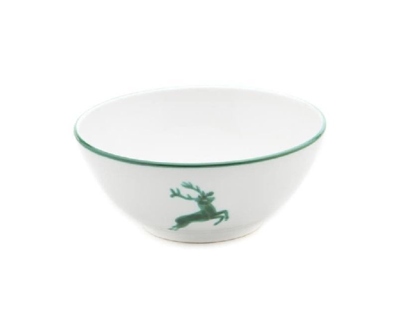 Gmundner Keramik Grüner Hirsch Bowl d: 20 cm / 1 L