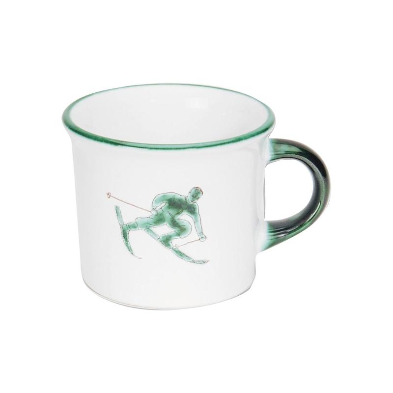 Gmundner Keramik Toni Grün Smooth coffee mug 0.24 L