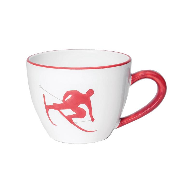 Gmundner Keramik Toni Rubinrot Tee-Obertasse Maxima 0,4 L