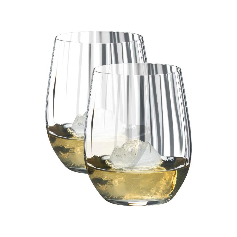 Riedel Tumbler Kollektion Optisches O Whisky Glas Set 2-tlg. 0,34 L