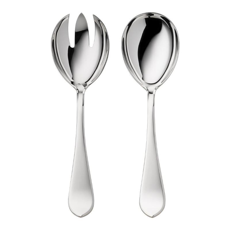 Robbe & Berking Eclipse - 925 Sterling Silber Large salad cutlery set 2 pieces