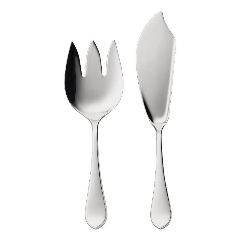 Robbe & Berking Eclipse - 150 gramm versilbert 2-piece fish serving cutlery set