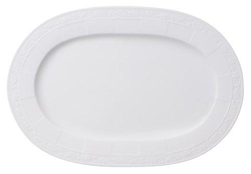 Villeroy & Boch White Pearl Platte oval 35 cm