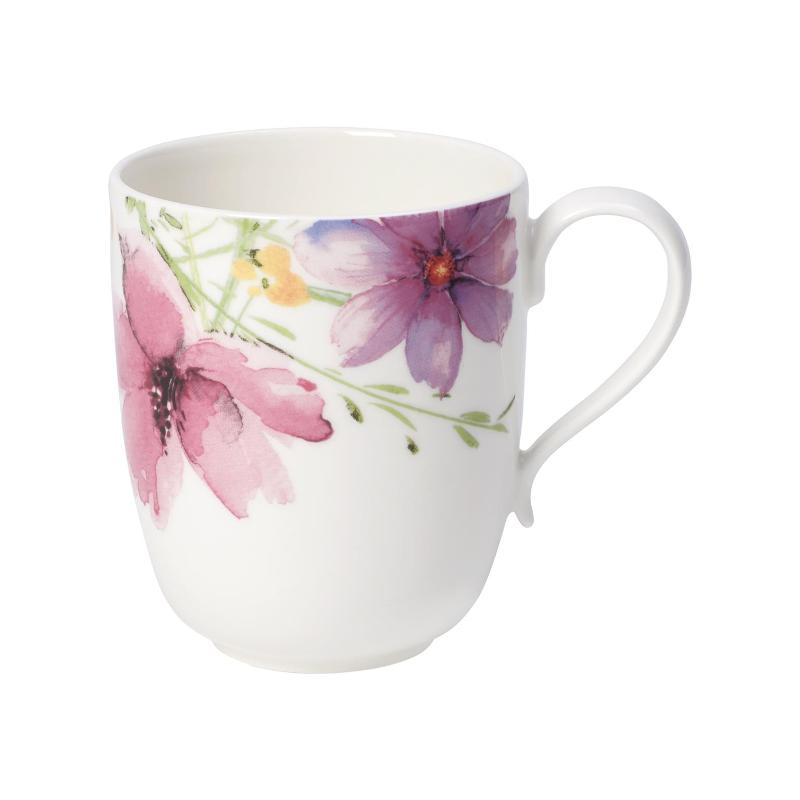 Villeroy & Boch Mariefleur Tea Becher mit Henkel / Teebecher rund 0,43 L
