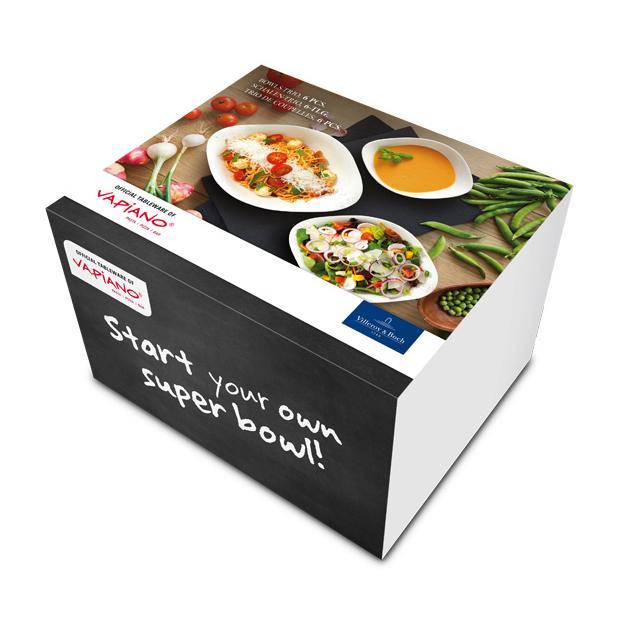 Villeroy & Boch Vapiano Schalen Trio Starter-Set 6-tlg. Vapiano 1042578549