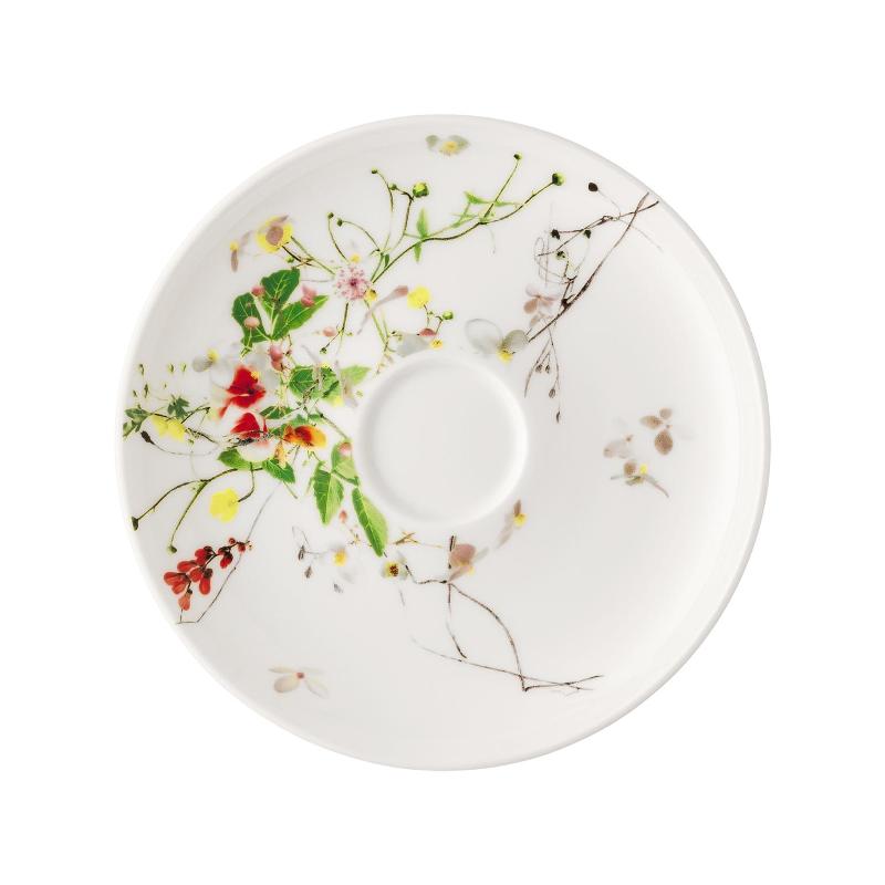 Rosenthal Brillance Fleurs Sauvages Kaffee-/Tee-/Cappuccino-/Becher Untertasse Coup 14 cm