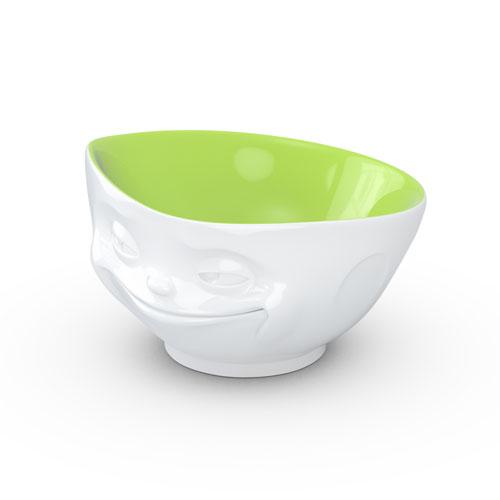 Fiftyeight Products TV Tassen TV Milk Coffee Cup - Bowl inside pistachio smiling 0.5 L