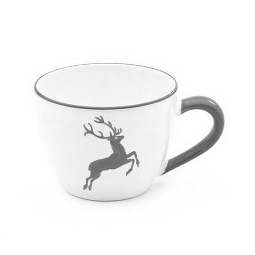 Gmundner Keramik Grauer Hirsch Tee-Obertasse Maxima 0,4 L