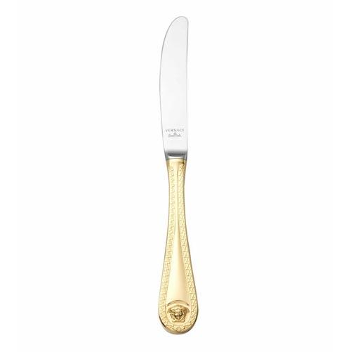 Rosenthal meets Versace Medusa Besteck 14 gramm позолоченный - чистое золото 999 Столовый нож 22,5 см