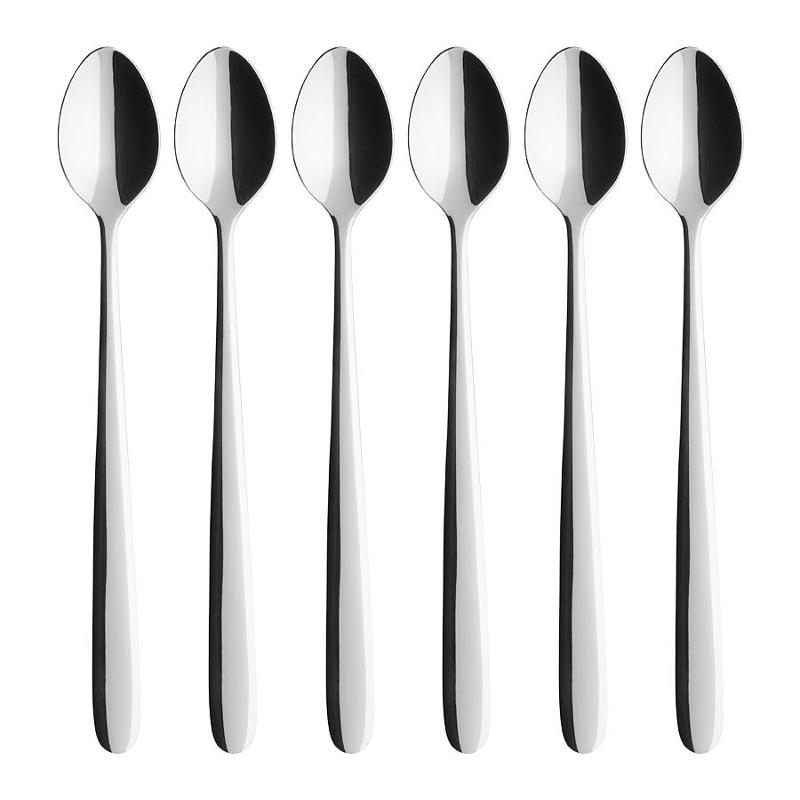Villeroy & Boch Besteck Daily Line - 18/10 Edelstahl Longdrink Löffel Set 6-tlg. 200 mm