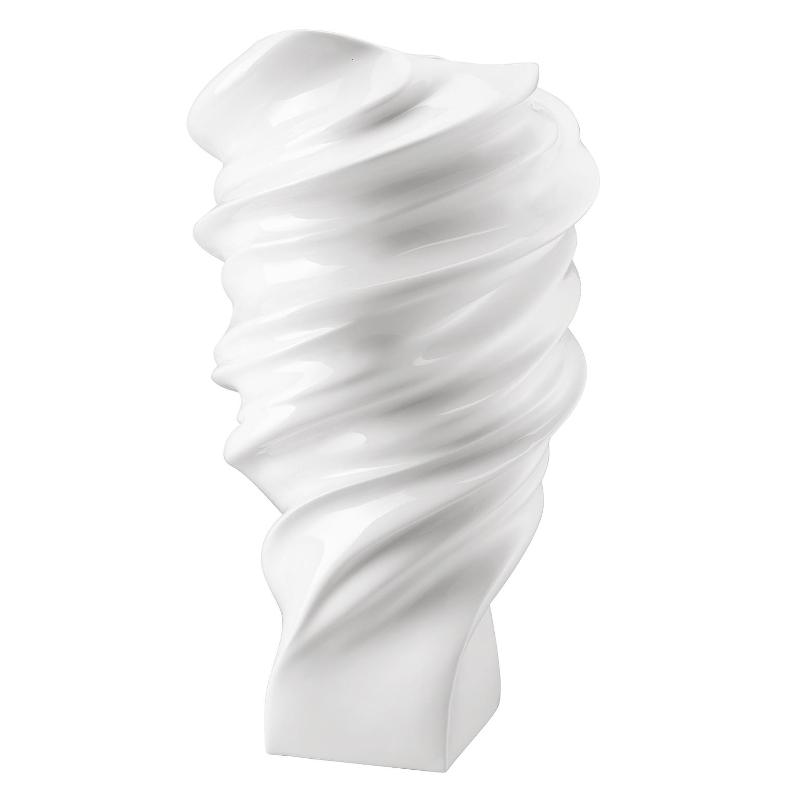 Rosenthal studio-line Squall White glazed vase 40 cm