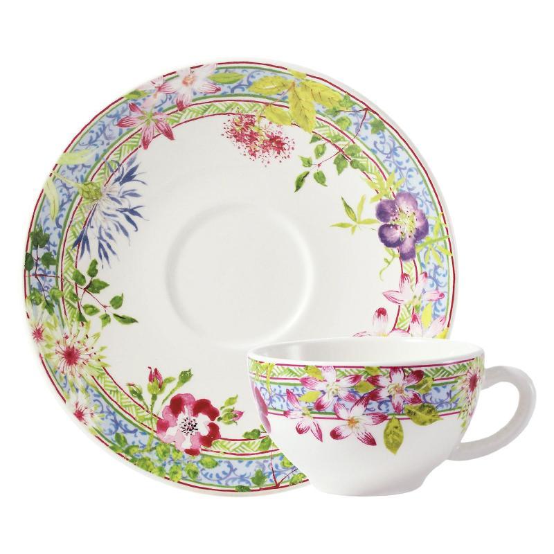 Gien Fayencerie Gien 'Millefleurs' Frühstücks-Untertasse 18 cm Millefleurs 1643SDEJ01