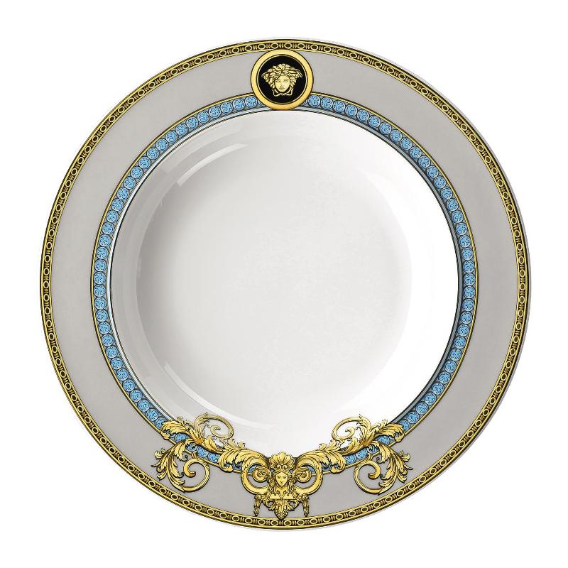 Rosenthal meets Versace Prestige Gala Le Bleu Soup plate 22 cm