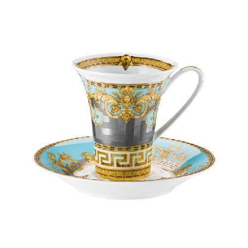 Rosenthal Versace Prestige Gala Le Bleu Kaffeetasse 0,18 L 2-tlg.