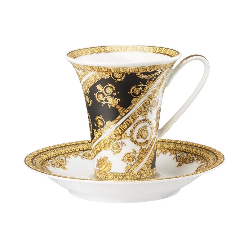 Rosenthal Versace I love Baroque Kaffeetasse 0,18 L mit Untertasse 2-tlg.