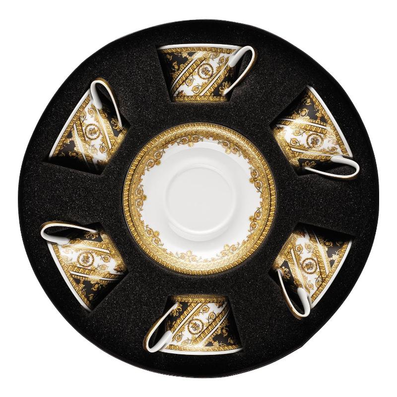 Rosenthal Versace I love Baroque Teetasse 0,22 L 6x Obertasse / 6x Untertasse