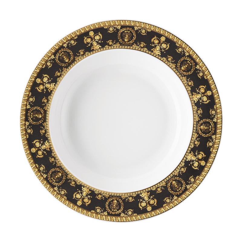 Rosenthal meets Versace I love Baroque - Nero Soup plate 22 cm