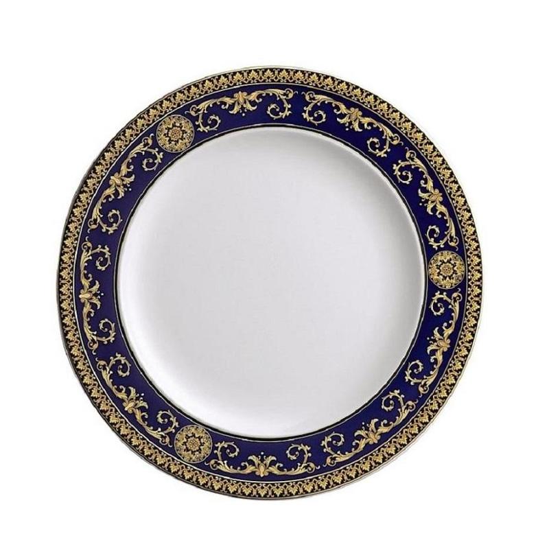 Rosenthal meets Versace Medusa blue Soup plate 22 cm