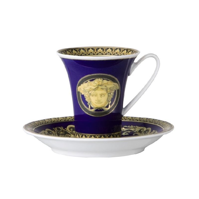 Rosenthal Versace Medusa blue Espressotasse 2-tlg. 0,09 L