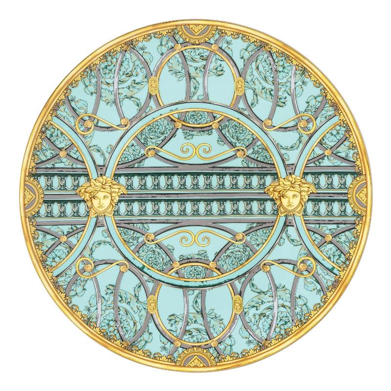 Rosenthal Versace La Scala del Palazzo - Verde Platzteller 33 cm
