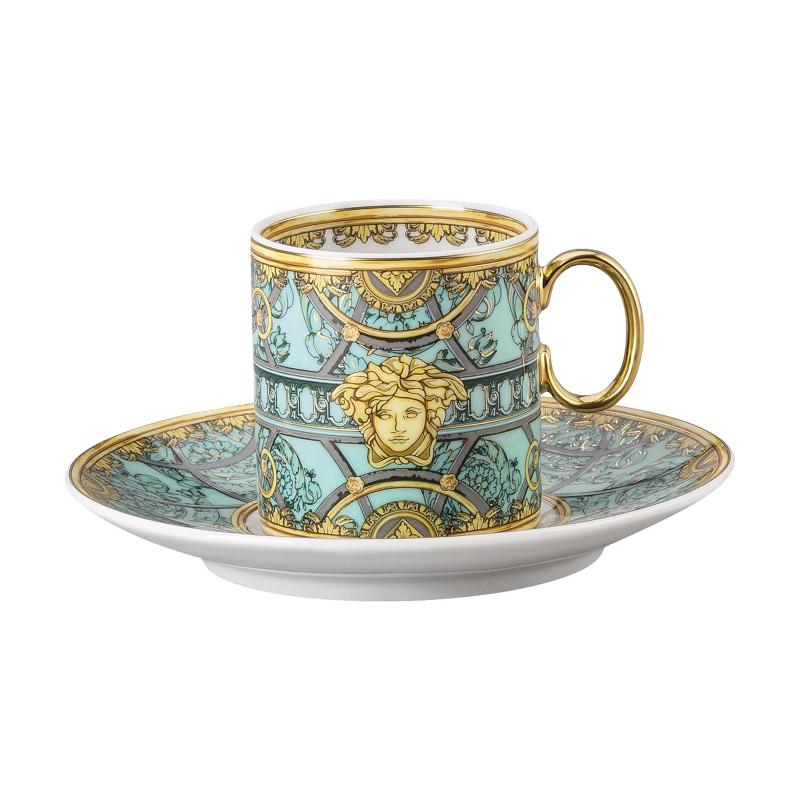 Rosenthal Versace La Scala del Palazzo - Verde Espressotasse 0,10 L 2-tlg.