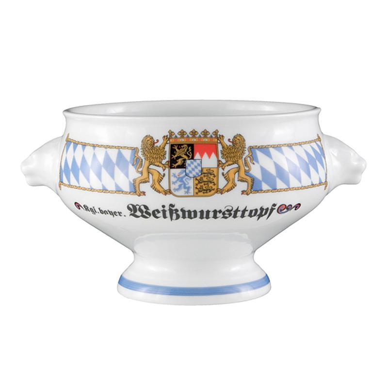 Seltmann Weiden Compact Bayern Lion's head terrine or 'Weisswursttopf' 1.0 L