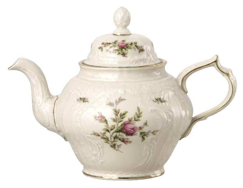 Rosenthal Sanssouci Elfenbein Moosrose neu Teekanne 1,25 l
