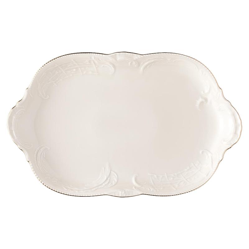 Rosenthal Sanssouci Elfenbein золотой Плита 39 x 24,5 см