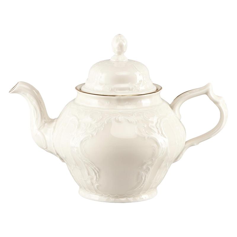 Rosenthal Sanssouci Elfenbein Gold Teapot 12 persons 1.25 L