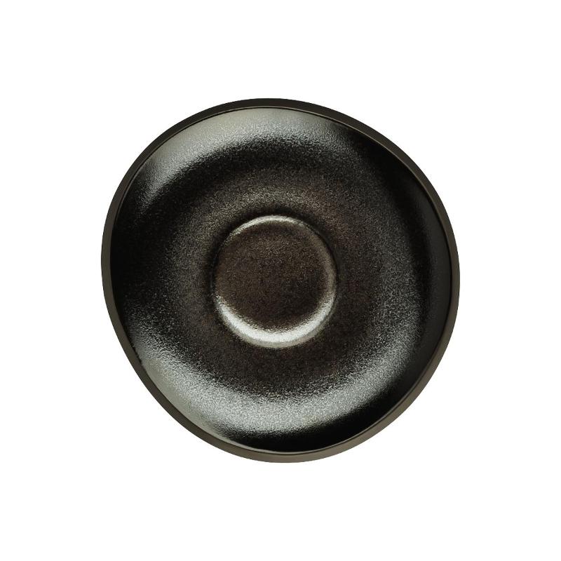 Rosenthal Junto Slate Grey - Steinzeug Espresso-Untertasse 11 cm