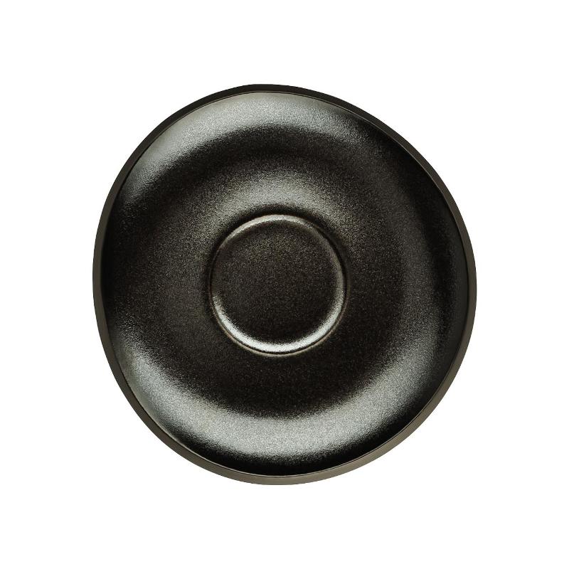 Rosenthal Junto Slate Grey - Steinzeug Kombi-/Kaffee-/Tee-Untertasse 15 cm