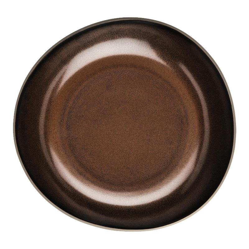 Rosenthal Junto Bronze - Steinzeug Deep plate 28 cm