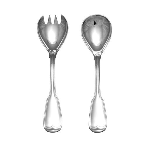 Robbe & Berking Alt Faden 150 g Small salad cutlery 150 grams massively silver-plated