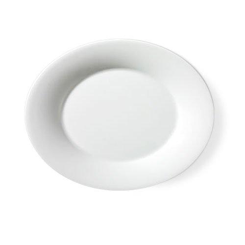 KPM Berlin Weiß Sauciere Unterteil / Platte 24 cm