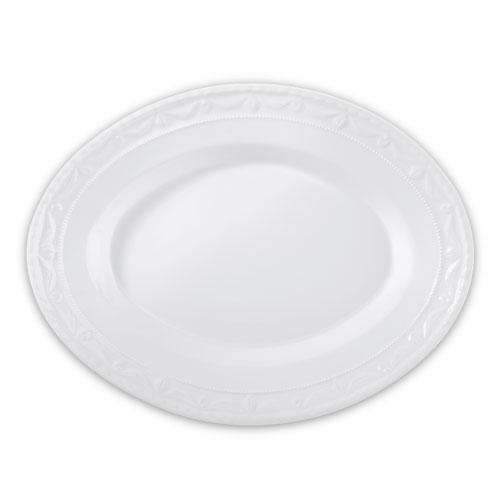 KPM Berlin Kurland Weiß Plate 33 cm