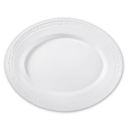 KPM Berlin Kurland Weiß Plate 41 cm