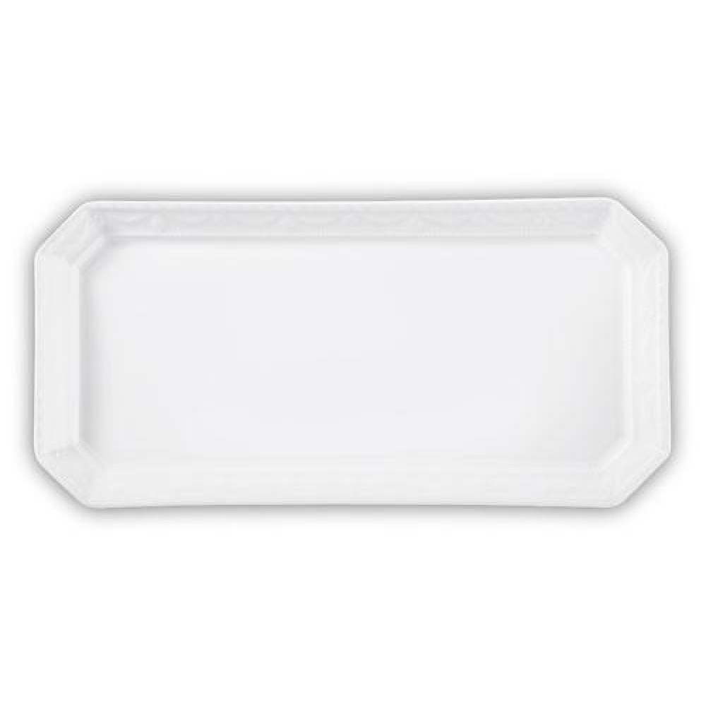KPM Berlin Kurland Weiß Royal cake plate 33 xm 16 cm