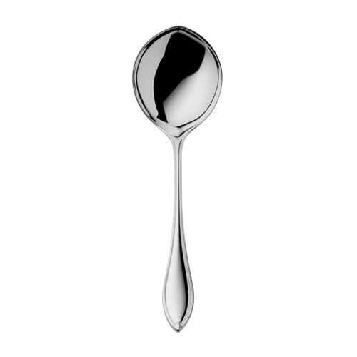 Robbe & Berking Navette Small compote spoon 150 gr. silver-plated