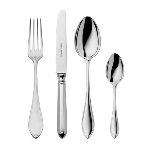 Robbe & Berking Navette Menu cutlery set 24 pieces 150 gr. silver plated