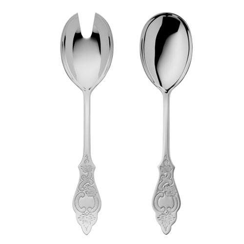Robbe & Berking Ostfriesen Large salad cutlery set 925 sterling silver
