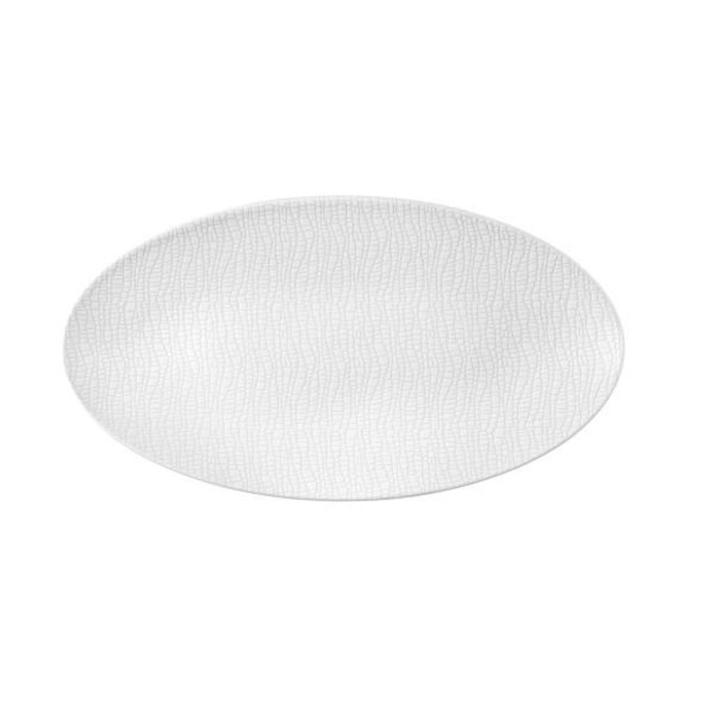 Seltmann Weiden Life Fashion - Luxury White Servierplatte oval 33x18 cm