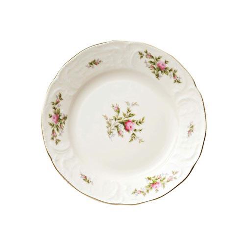 Rosenthal Sanssouci Elfenbein Moosrose neu Brotteller 17 cm