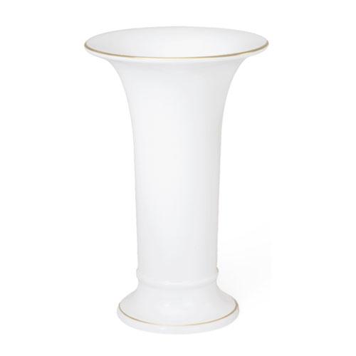 KPM Vasen nach Karl-Friedrich Schinkel 1820-30 Vase 'Trompetenform 3 Goldrand' 240 mm