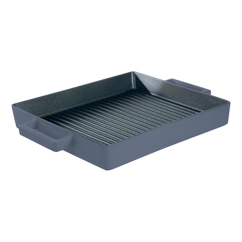 Sambonet Terra.Cotta - Gusseisen Myrte Grillpfanne quadratisch,Myrte 26 x 26 cm