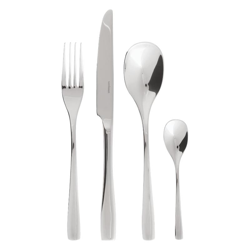 Sambonet Sintesi - Edelstahl 18/10 Cutlery set 24 pcs. Full tang / Monoblock