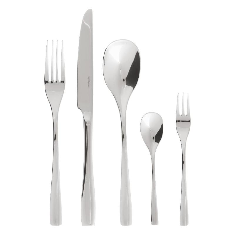 Sambonet Sintesi - Edelstahl 18/10 Cutlery set 30 pcs. Full tang / Monoblock