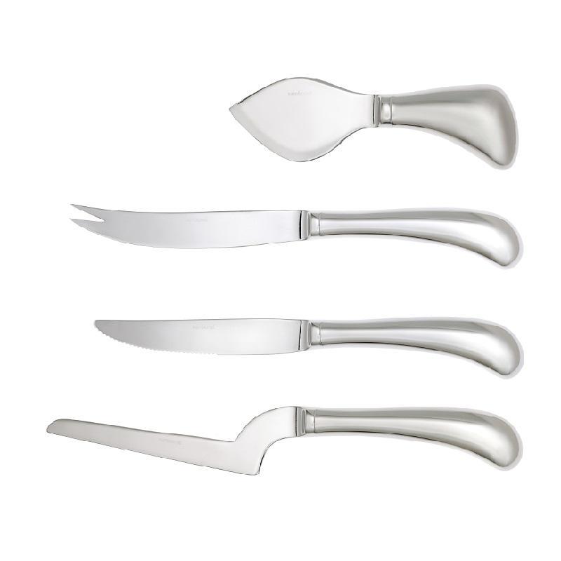 Sambonet Living - Edelstahl 18/10 Set of 4 cheese knives