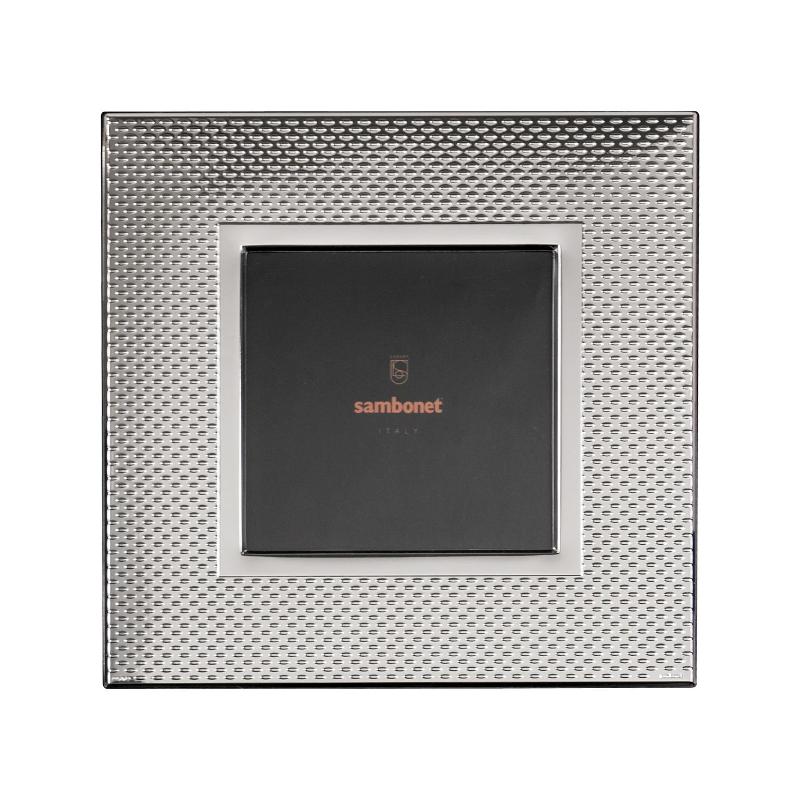 Sambonet Silberrahmen Dew silver-plated picture frame 18 x 18 cm
