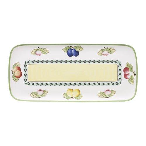 Villeroy & Boch Charm & Breakfast French Garden Kuchenplatte eckig 35x16 cm