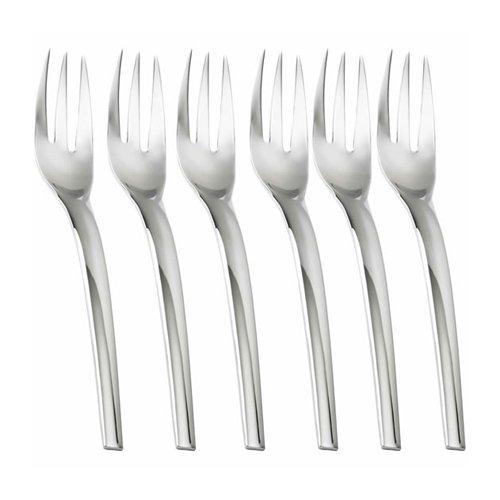 Sambonet Living - Edelstahl 18/10 Oyster Fork Set 6 pcs